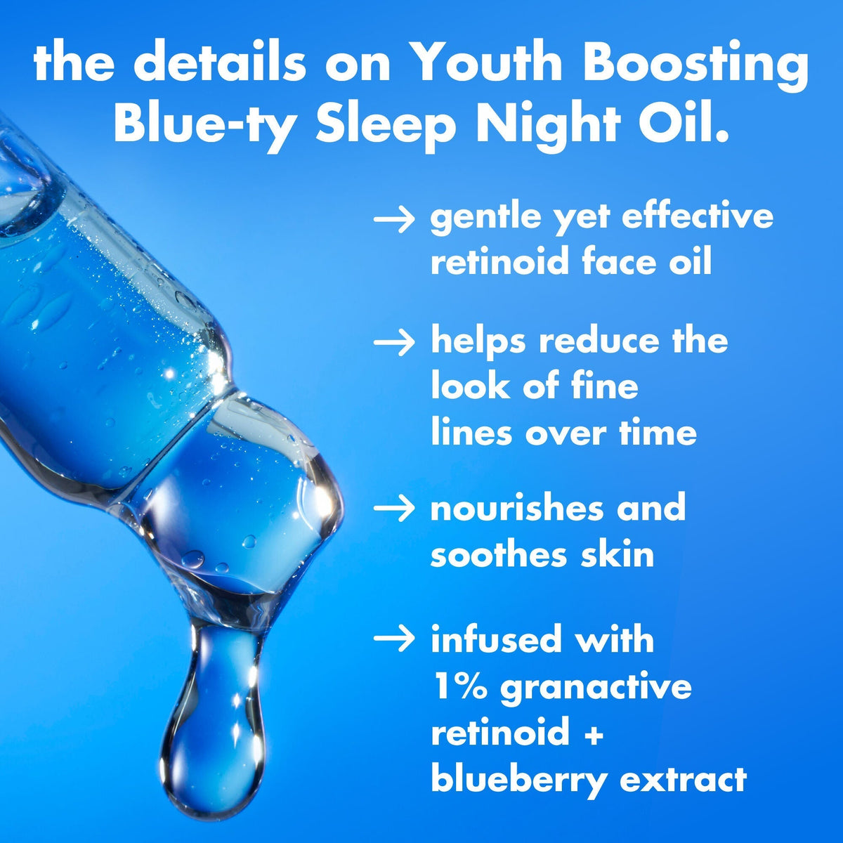 Youth Boosting Blue-ty Sleep Night Oil
